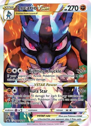Lucario VSTAR - SWSH291 - Promo - Holofoil