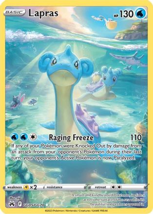 Lapras - GG05/GG70 - Ultra Rare