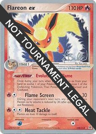 Flareon ex - 2006 (Jimmy Ballard) - 108 - Ultra Rare