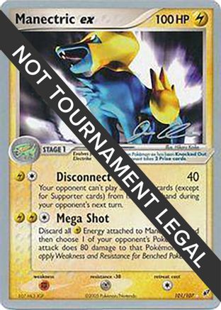 Manectric ex - 2006 (Jason Klaczynski) - 101 - Ultra Rare