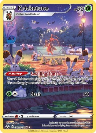 Kricketune - GG02/GG70 - Ultra Rare
