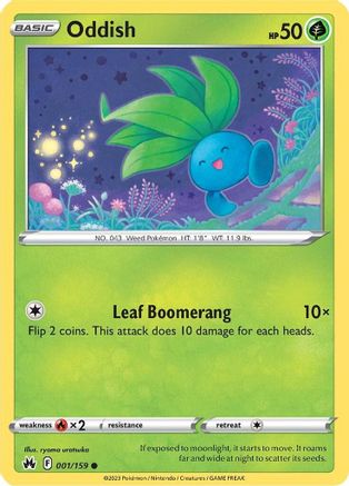 Oddish - 001/159 - Common