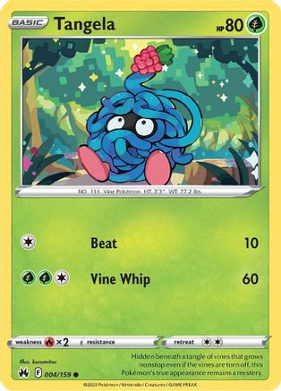 Tangela - 004/159 - Common - Reverse Holofoil
