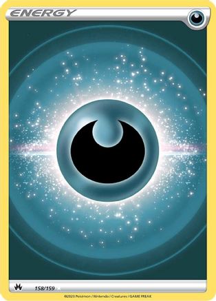Darkness Energy (Texture Full Art) - 158/159 - Ultra Rare