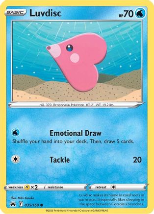 Luvdisc - 035/159 - Common - Reverse Holofoil