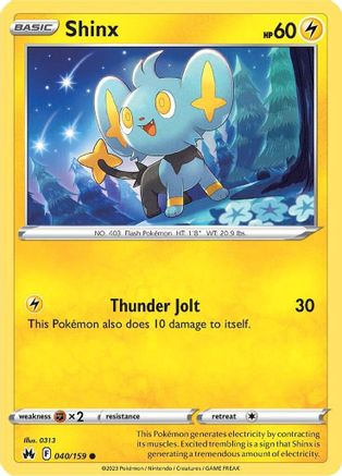 Shinx (40) - 040/159 - Common