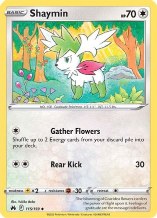 Shaymin - 115/159 - Uncommon - Reverse Holofoil