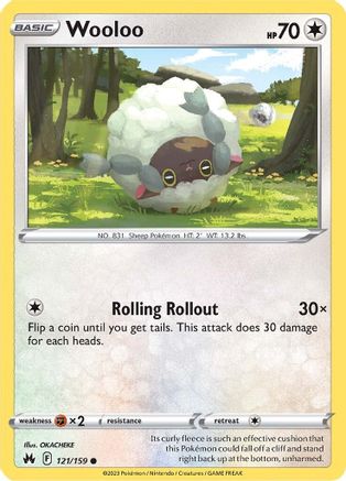 Wooloo - 121/159 - Common - Reverse Holofoil
