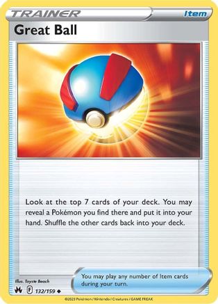 Great Ball - 132/159 - Uncommon - Reverse Holofoil