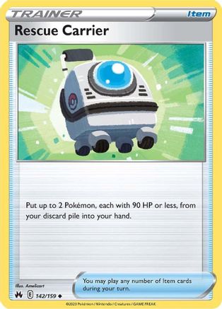 Rescue Carrier - 142/159 - Uncommon - Reverse Holofoil