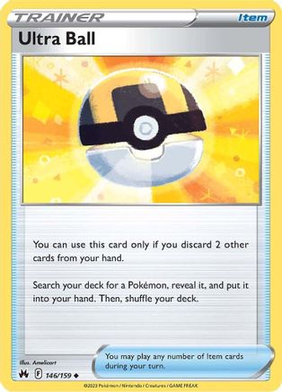 Ultra Ball - 146/159 - Uncommon - Reverse Holofoil