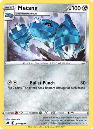 Metang - 090/159 - Uncommon - Reverse Holofoil
