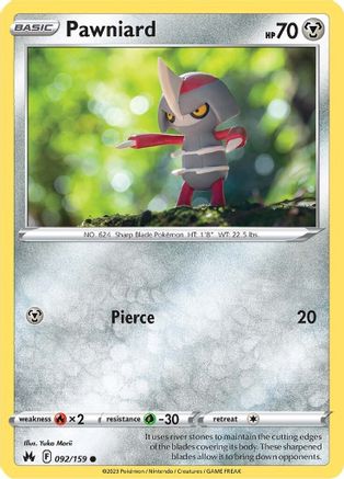 Pawniard (92) - 092/159 - Common