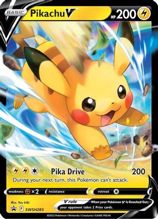 Pikachu V - SWSH285 - Promo - Holofoil
