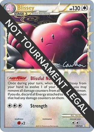 Blissey - 2011 (Ross Cawthon) - 106 - Ultra Rare