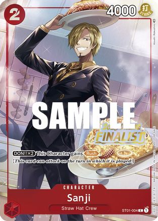 Sanji (Online Regional 2023) [Finalist] - ST01-004 - Promo