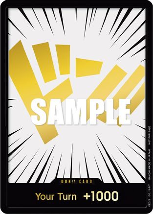 DON!! Card (Gold) - - Promo