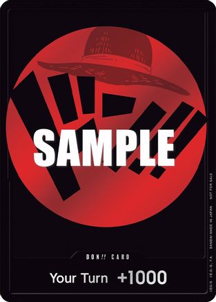DON!! Card (Red) - - Promo