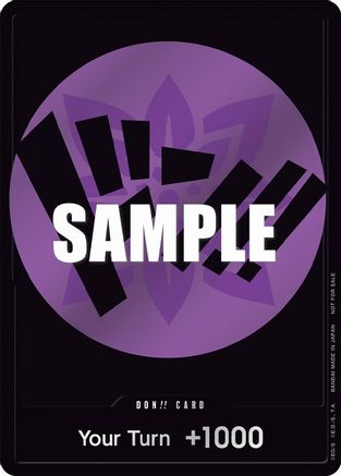 DON!! Card (Purple) - - Promo