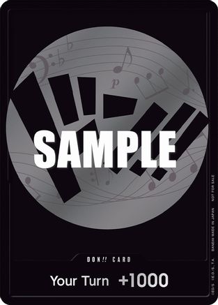 DON!! Card (Silver) - - Promo