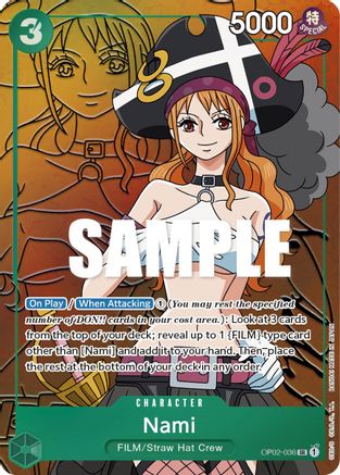Nami (Alternate Art) - OP02-036 - Super Rare