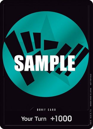 DON!! Card (Teal) - - Promo
