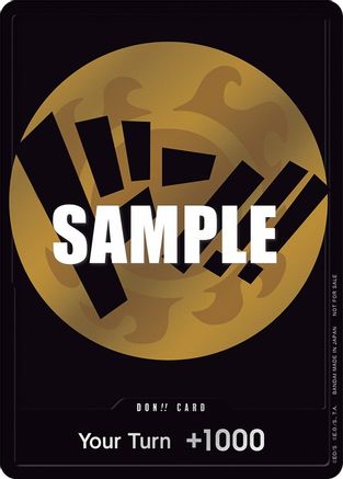 DON!! Card (Bronze) - - Promo