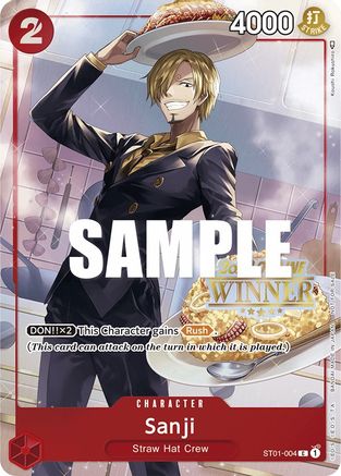 Sanji (Offline Regional 2023) [Winner] - ST01-004 - Promo