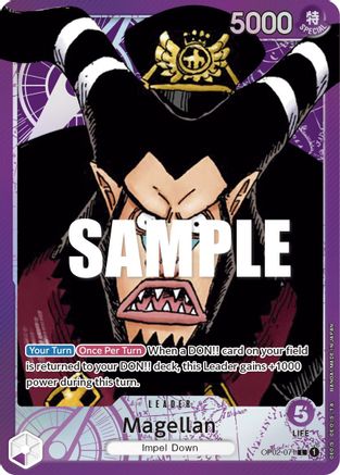 Magellan (071) (Alternate Art) - OP02-071 - Leader