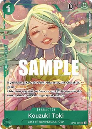 Kouzuki Toki (Box Topper) - OP02-031 - Uncommon
