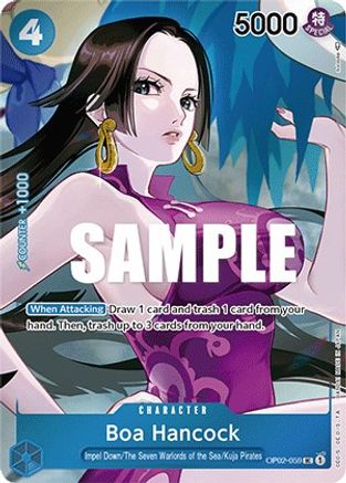 Boa Hancock (Box Topper) - OP02-059 - Uncommon