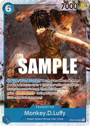 Monkey.D.Luffy (062) - OP02-062 - Super Rare