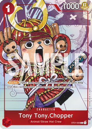 Tony Tony.Chopper - ST01-006 (Alternate Art) - ST01-006 - Promo