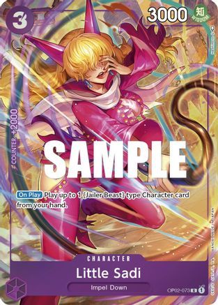 Little Sadi (Alternate Art) - OP02-073 - Rare