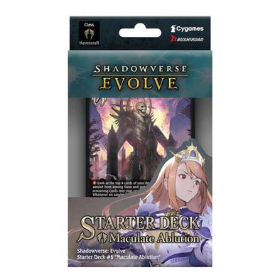 Shadowverse Evolve - Starter Deck - Maculate Ablution