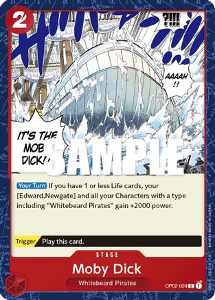 Moby Dick - OP02-024 - Common