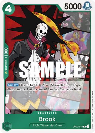 Brook - OP02-040 - Rare