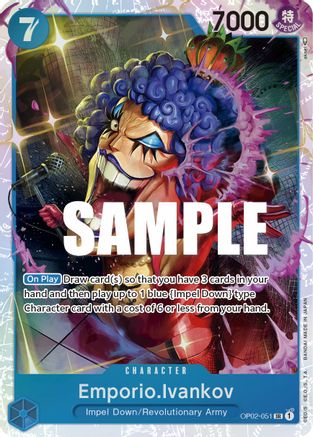 Emporio.Ivankov (051) - OP02-051 - Super Rare