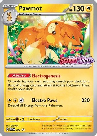 Pawmot - 006 - Promo - Holofoil