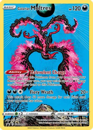Galarian Moltres - SWSH284 - Promo - Holofoil