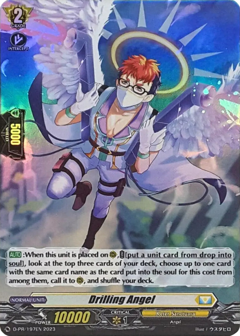 Drilling Angel (Foil) (D-PR/197EN 2023) [D Promo Cards]