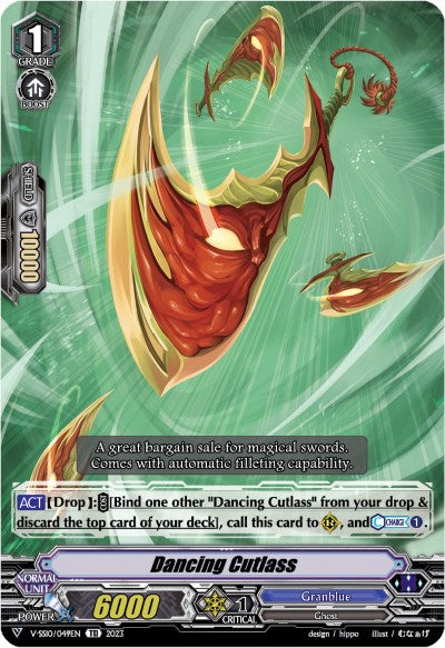 Dancing Cutlass (Foil) (V-SS10/049EN) [Premium Battle Deckset 2023]