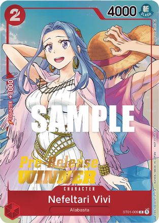 Nefeltari Vivi (OP-03 Pre-Release Tournament) [Winner] - ST01-009 - Promo