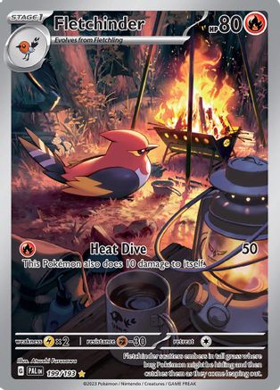 Fletchinder - 199/193 - Illustration Rare