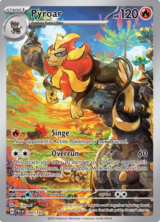 Pyroar - 200/193 - Illustration Rare