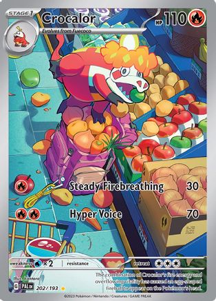 Crocalor - 202/193 - Illustration Rare