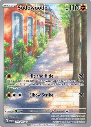 Sudowoodo - 219/193 - Illustration Rare