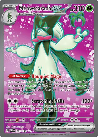 Meowscarada ex - 231/193 - Ultra Rare