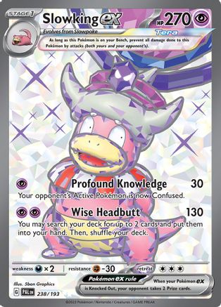 Slowking ex - 238/193 - Ultra Rare