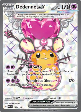 Dedenne ex - 239/193 - Ultra Rare